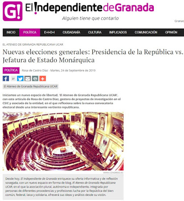 Nuevas elecciones generales: Presidencia de la República vs. Jefatura de Estado monárquica